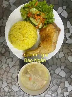 Hình ảnh Cơm đùi gà góc tư xối mỡ