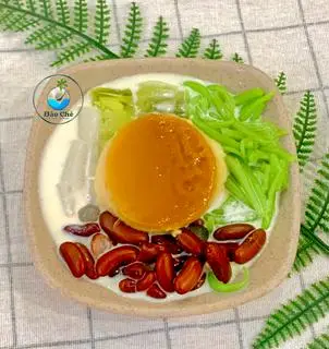 Hình ảnh chè Thái Đậu Đỏ Caramen