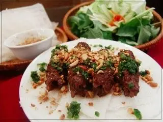 Hình ảnh Bánh hỏi thịt nướng