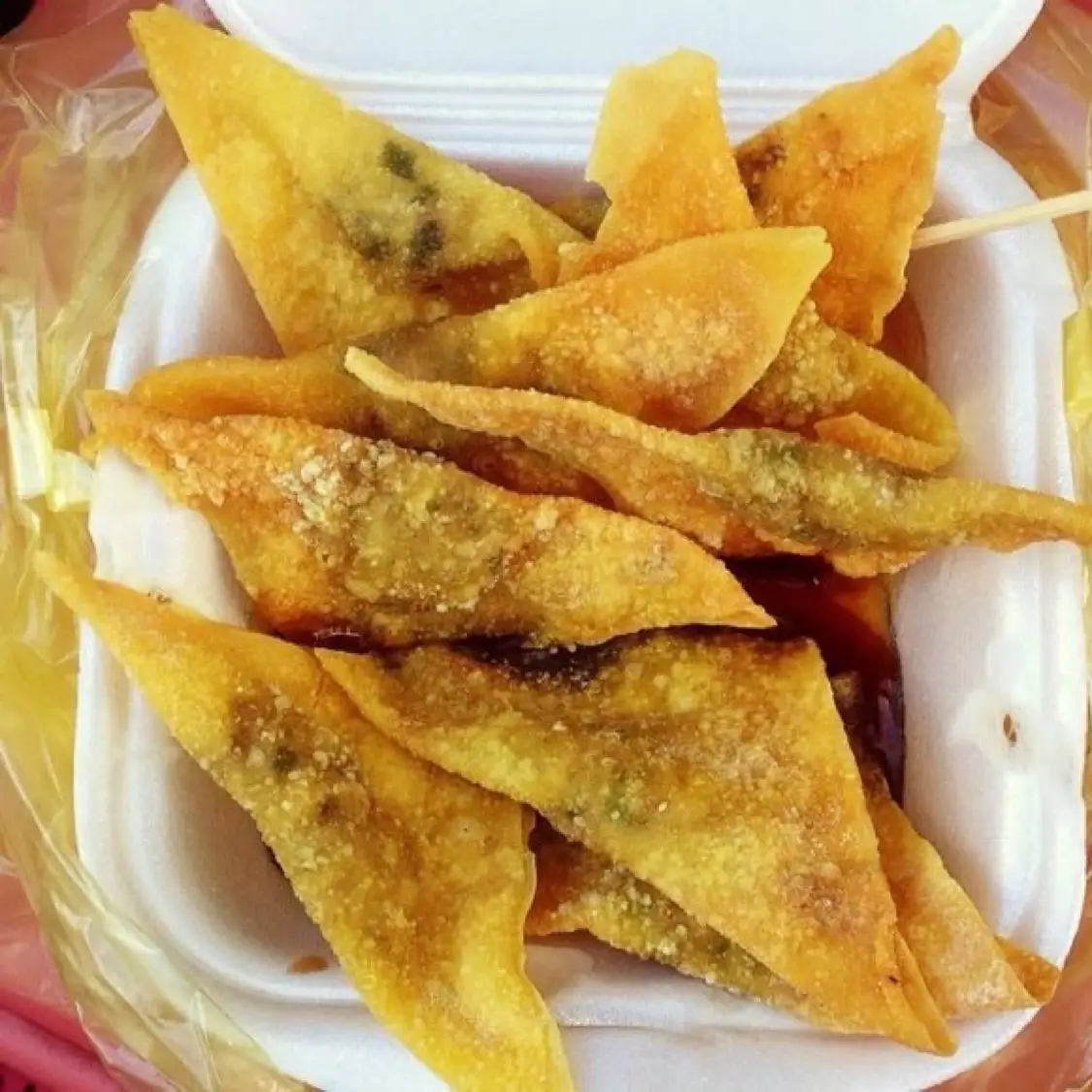 Hình ảnh Hoành Thánh Lá Chiên -  10 Lá ( Không Chiên Nước Mắm)