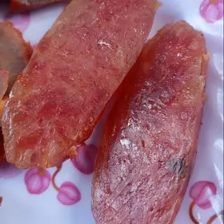 Hình ảnh Cơm xá xíu + lạp xưởng