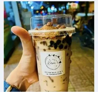 Hình ảnh milo sữa toping