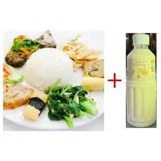 Hình ảnh COMBO 18 CƠM THẬP CẨM ( LỚN ) + SỮA ĐẬU NÀNH