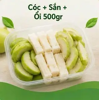 Hình ảnh Cóc + Sắn + Ổi 500gr