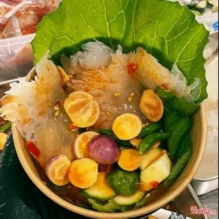 Hình ảnh Chân sứa mắm nhĩ cà pháo 
