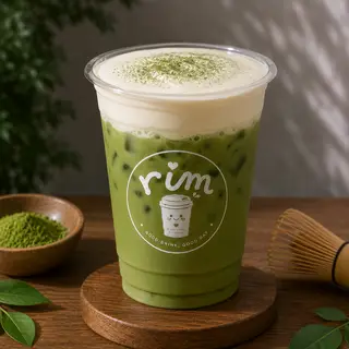 Hình ảnh Matcha latte kem cheese