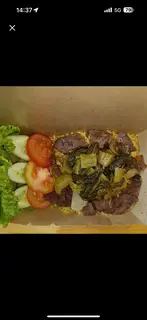 Hình ảnh  Cơm Chiên Bắp Bò Xào Cải Chua 