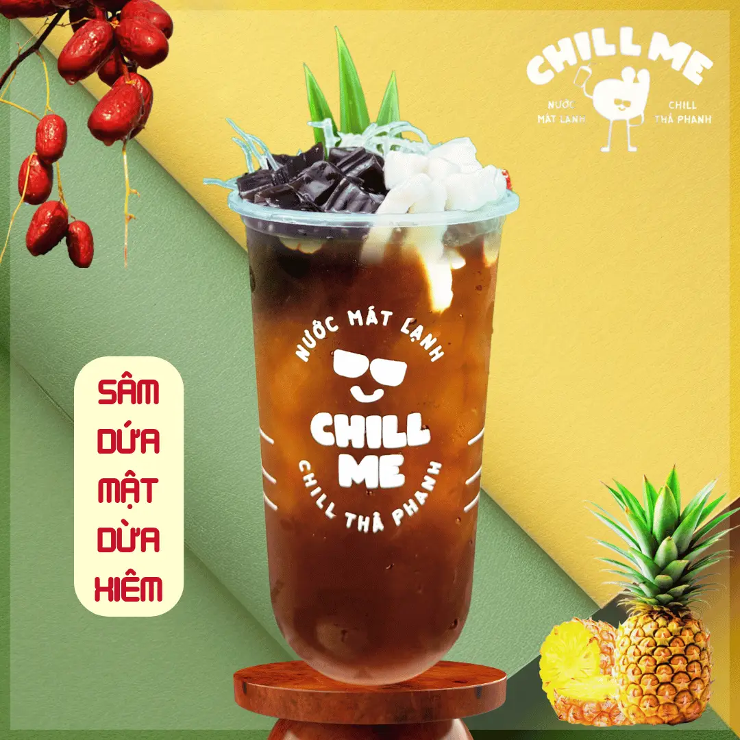 Hình ảnh Sâm Dứa Mật Dừa Xiêm