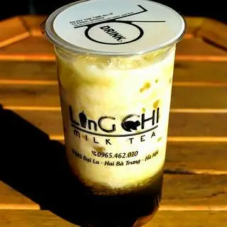 Hình ảnh Sữa tươi nhài xoài trân châu đen