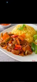 Hình ảnh Cơm bò xào cải chua ( Dưa Bò)