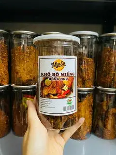 Hình ảnh khô bò miếng hồng ngự