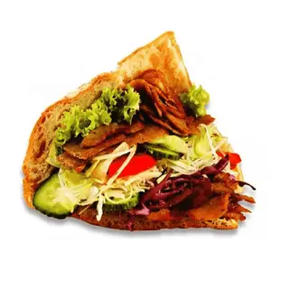 Hình ảnh 3 Tam giác kebab ( tặng 1 trà tắc 500ml )