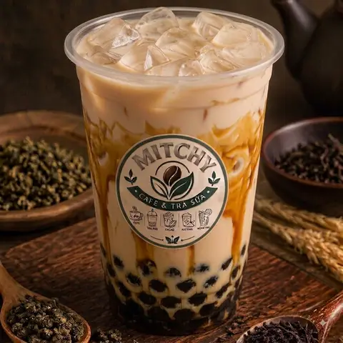 Hình ảnh Gạo Rang Mật Mía Latte