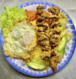 Hình ảnh Cơm da gà trứng