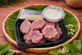 Hình ảnh Bánh Chuôi Béo Hấp Cốt Dừa