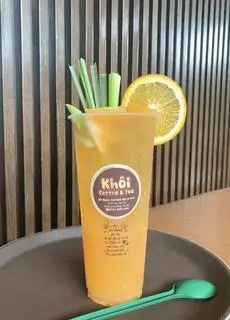 Hình ảnh trà chanh thạch dừa