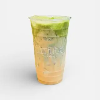 Hình ảnh Matcha latte kem phomai mặn