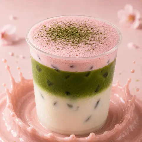Hình ảnh Matcha Sakura