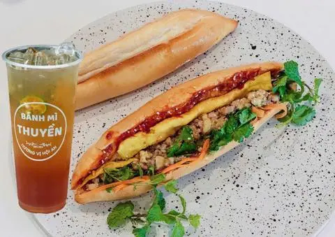 Hình ảnh COMBO BÁNH MÌ XÍU MẠI Ổ, TRÀ TẮC