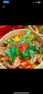 Hình ảnh Chân gà rút xương sốt Thái - kèm Coca mát lạnh