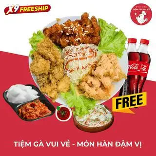 Hình ảnh MIX3 (chọn 3 vị) Tặng 2 Coca