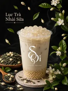 Hình ảnh Lục Trà Nhài Sốt Khoai Môn Tươi ❤️( Must Try)