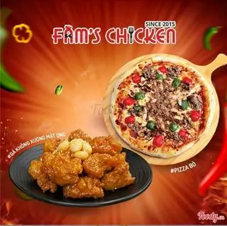Hình ảnh Combo gà rán không xương half - Pizza 9
