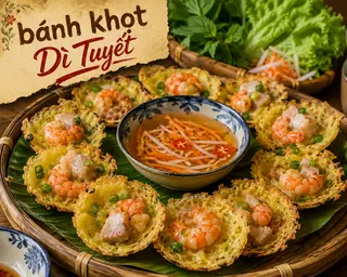 Hình ảnh Bánh khọt tôm thịt