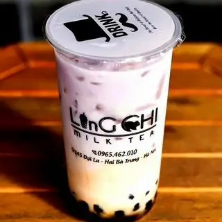 Hình ảnh Sữa tươi khoai môn trân châu đen
