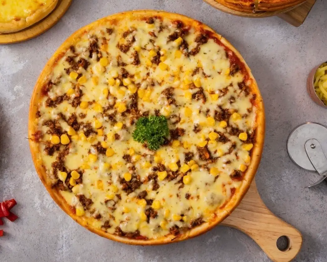 Hình ảnh Beefy Pizza - Bò Ngô Sz M (25 cm)