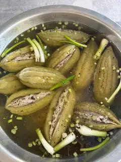 Hình ảnh canh khổ qua