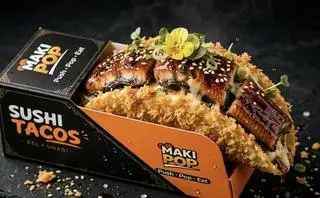 Hình ảnh TA03. Japanese Eel Taco-Lươn Nhật Nướng