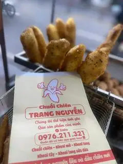 Hình ảnh 3 bánh chuối chiên mè đen