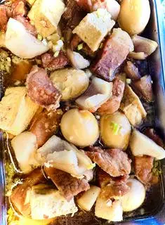 Hình ảnh Cơm Thịt kho trứng,đậu hủ