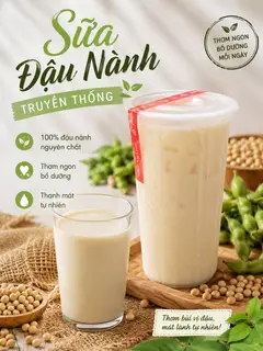 Hình ảnh Sữa đậu nành lá dứa 700ml