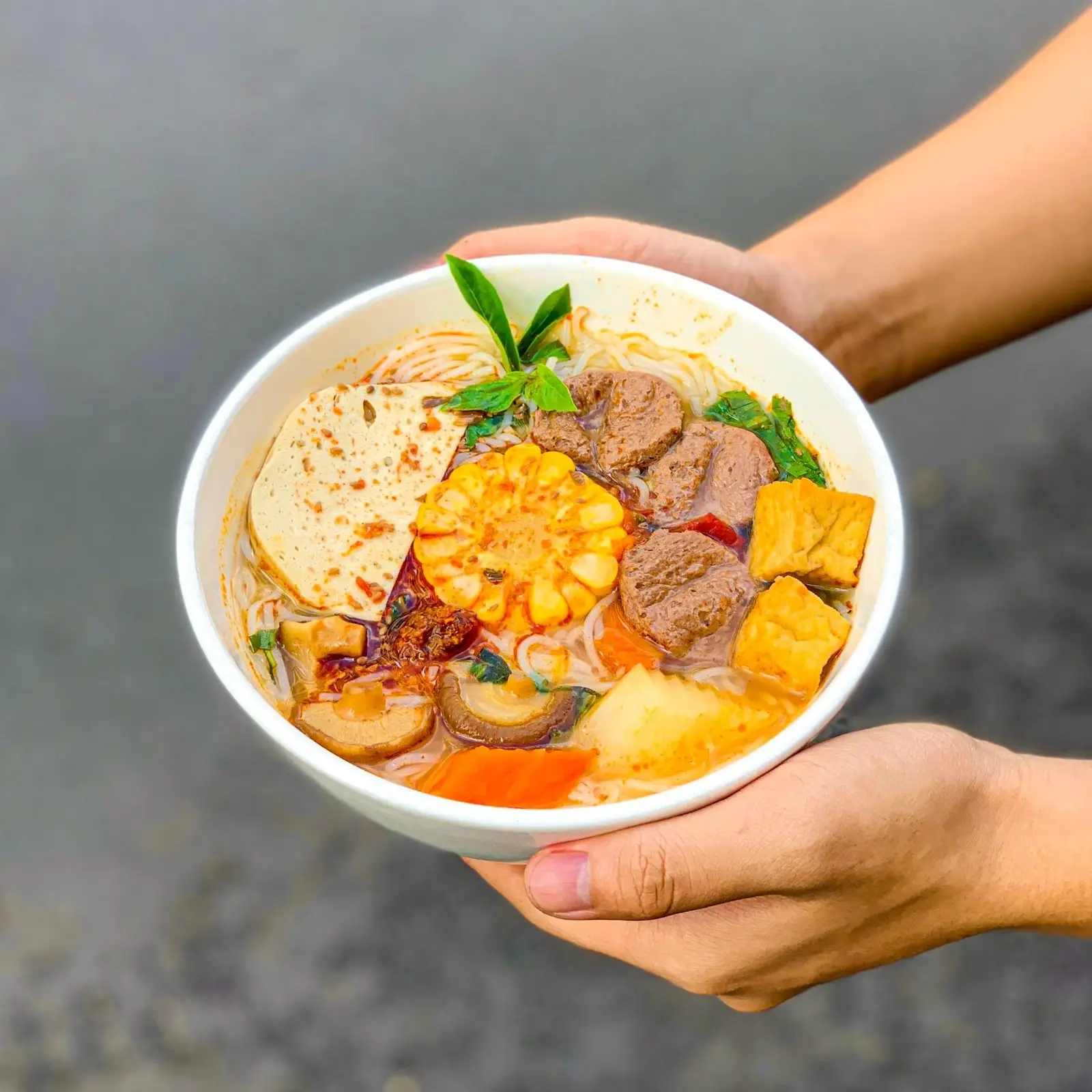 Hình ảnh Bún thái chay