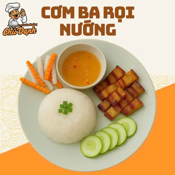 Hình ảnh Cơm Thịt Ba Rọi Nướng ⭐️