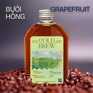 Hình ảnh Chai Cold Brew Bưởi Hồng (250ml)