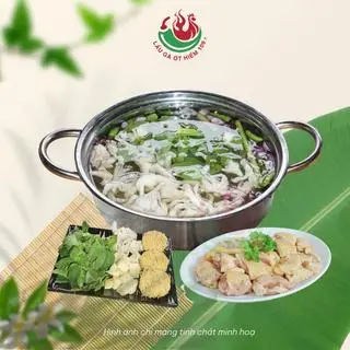 Hình ảnh Lẩu Gà Lá É - Gà Nòi Bình Định (Gà tươi) - Lẩu lớn