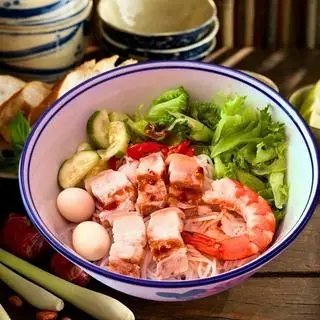 Hình ảnh Bún Nước Tương Tôm Thịt