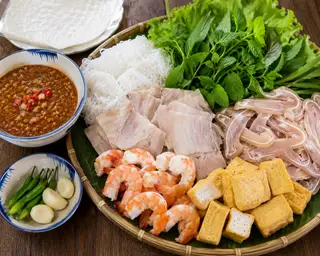 Hình ảnh Bún mắm nêm Thập cẩm 