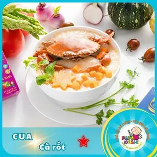 Hình ảnh Cháo cua cà rốt