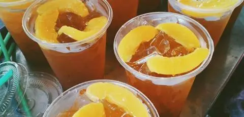 Hình ảnh Trà Đào Dầm Ba Gác
