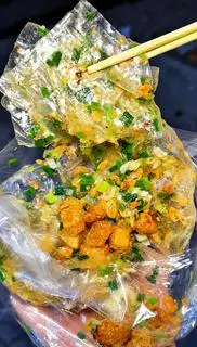 Hình ảnh Bánh tráng mỡ hành - LỚN