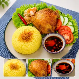 Hình ảnh Cơm GÀ Lội mỡ Nhỏ