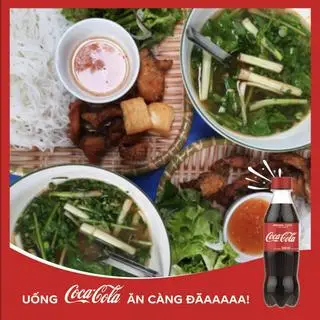 Hình ảnh Bún Cá Chấm + Coca