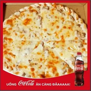 Hình ảnh Pizza Bò Ngô 21cm + Coca nhỏ