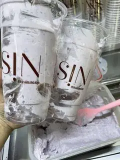 Hình ảnh Trà Sữa Khoai Môn Sốt Khoai Môn Tươi