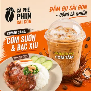 Hình ảnh Combo Cơm Sườn + Bạc Xỉu