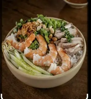 Hình ảnh Bún mắm nêm tôm thịt